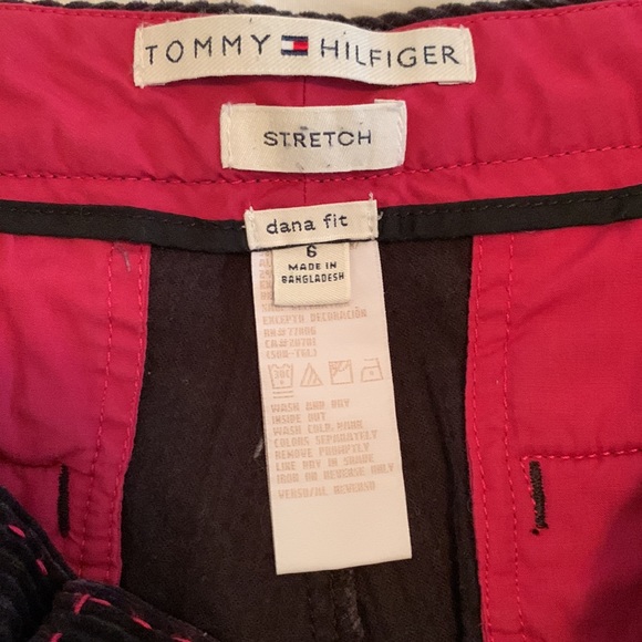 VINTAGE Tommy Hilfiger Stretch Corduroy Pants - Size 6 - Picture 6 of 10
